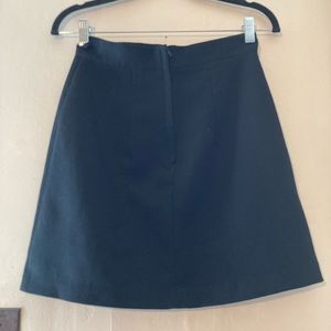 Black skirt, size 2,  (See Description).  Manufacturer unknown as tags removed